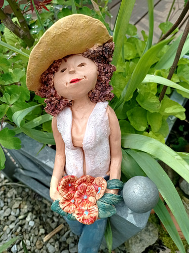 Figur gartenstecker - figur,,