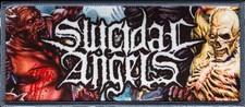 SUICIDAL ANGELS - YEARS OF AGGRESSION (LOGO) - Printed Patch / Aufnäher
