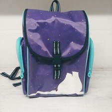 Coolbag Kühltasche • Rucksack mit Coca Cola Eisbären • lila-türkis