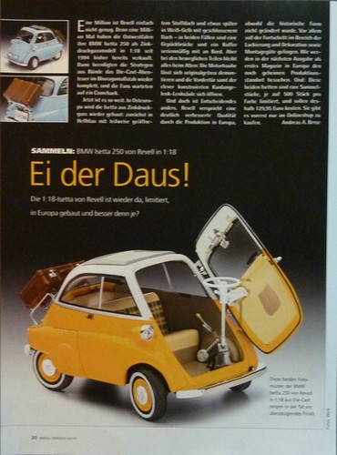 Bmw isetta 250 - 1-18, von
