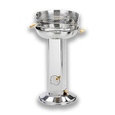 Activa Säulengrill Bavaria Edelstahl Grill Standgrill Gartengrill 58,5x43x84,5