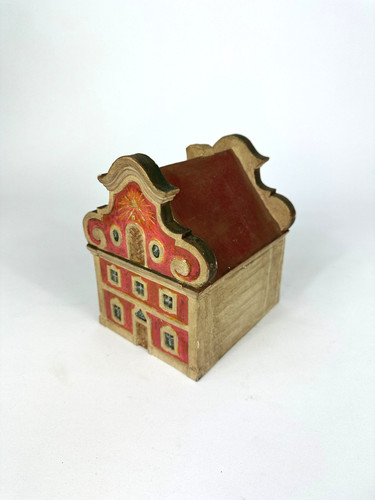 Antikes haus holz geschnitzt - holz,