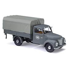 Busch 52362 IFA Framo V901/2 Pritsche/Plane, DR, Grau, 1:87, NEU Modell