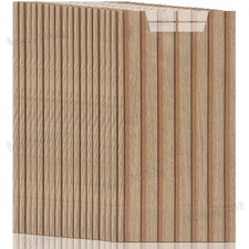 80X Holz Wandpaneele Selbstklebend Holzoptik Wandaufkleber PVC Küche Bad 30x60CM