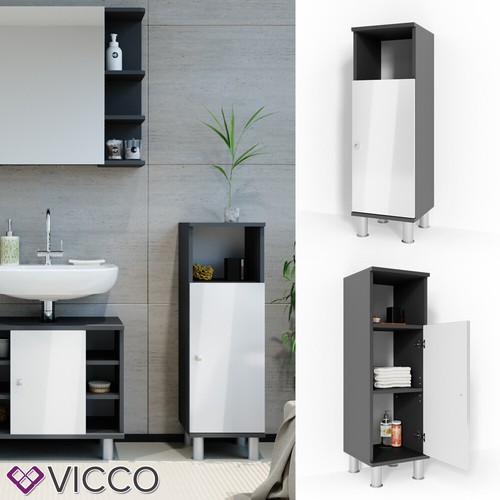 Badschrank midischrank - badschrank,