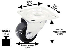 4 x Kunststoff Möbel