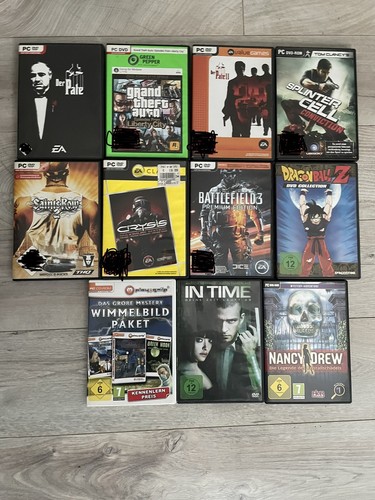 Verkaufe einige spiele - einige, pc