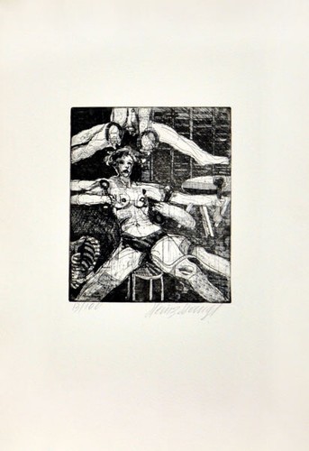 Stangl ohne titel - titel., frauenakt