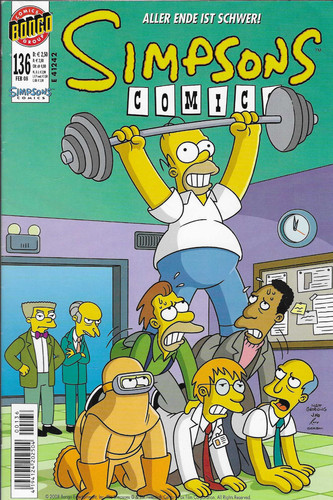 Simpsons comics 136 - nr.136, /