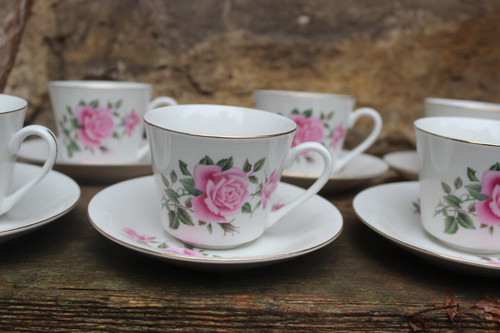 Kaffeetassen mit untertassen - 6,
