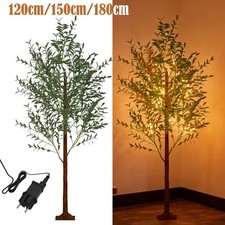 LED Olivenbaum 120 150 180 cm Beleuchteter Kunstbaum Leuchtbaum IP44 Deko Baum