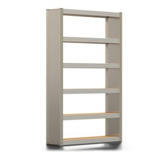 Archivregal mit Seitenwand