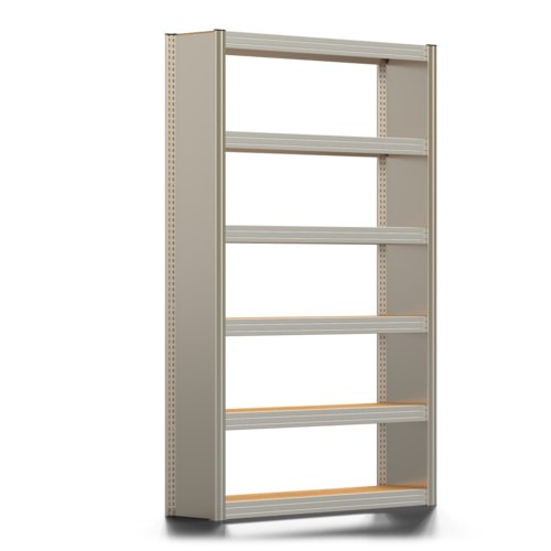 Archivregal mit seitenwand - mit,