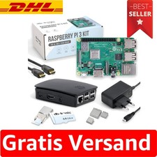 Leistungsstarkes Raspberry Pi 3 B+ Starter-Kit mit Netzteil & 4K HDMI Kabel