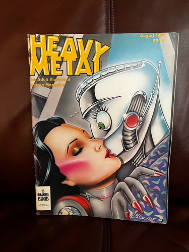 Heavy metal comic august - comic, 1980