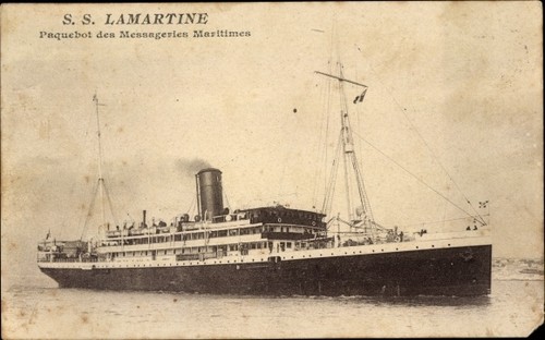 Dampfer lamarthe - ak,