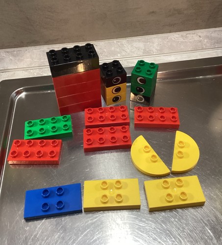 Lego duplo steine - 8er, auge