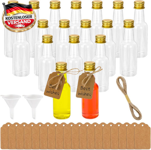 Mini likörflaschen set 50ml - likörflaschen,