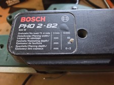 Bosch PHO 2 - 82 Einhand Hobelmaschine mit Tischhalterung + Koffer