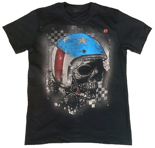 Biker skull usa evel helm - biker,
