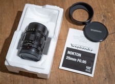Voigtlander (Cosina) Nokton 25 mm F/0,95 Aspherical MFT Objektiv