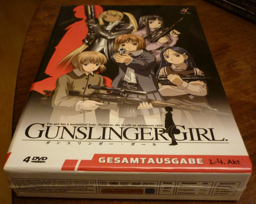 Gunslinger girls dvd - gunslinger, 4