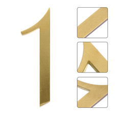 1 Stück Kupfer Türnummer