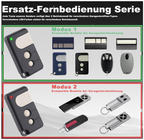 2stück garagen handsender - 2stück,