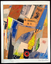 Kurt Schwitters Lithografie