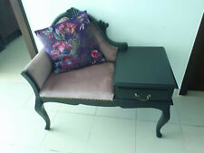 Hocker Barockhocker Sitzbank Schemel Barock Fusshocker Ottomane Fussbank