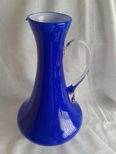 Blumenvase-Enzianblau