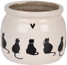 Clayre eef blumentopf katze - &,