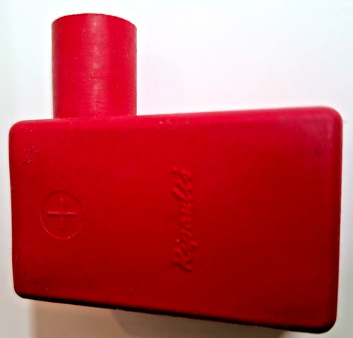 Batteriepolabdeckung rot - batteriepolabdeckung,,