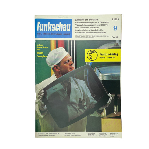 Funkschau heft zeitschrift - heft, /