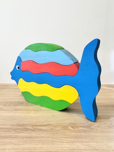 Bastelpuzzle aus buntem - ,