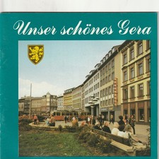 DDR Prospekt Gera von 1985