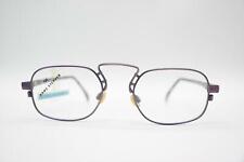 Vintage Stepper SI 621 Violett Silber Oval Brille Brillengestell eyeglasses NOS