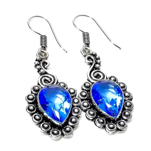 Blauer tansanit edelstein - blauer,