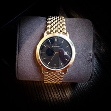 Original Eterna Uhr Gold Slim