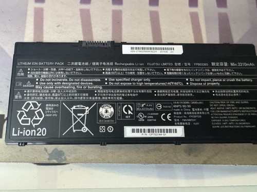 Fujitsu lifebook original akku - fujitsu,