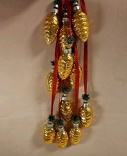  DDR Zapfen hängend Lauscha Weihnachten Christbaumschmuck 