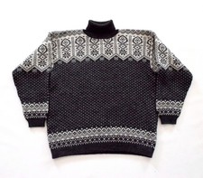 L/XL 50% Wolle warmer Norweger