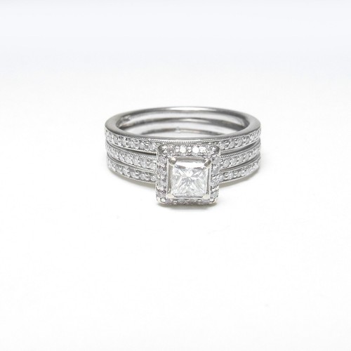 2kt prinzess diamant damen - 2kt,
