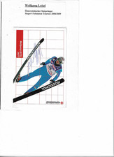 Wolfgang Loitzl, Ski Sprung Autogrammkarte signiert