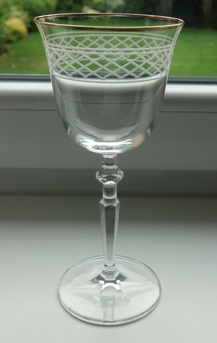 Edle vintage weingläser - 11,