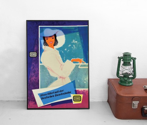Poster deutsche bundesbahn - deutsche, db