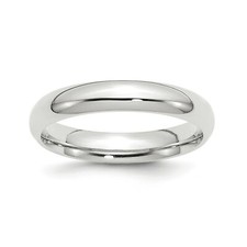 14K Weißgold Unisex Standard