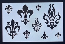 Shabby Schablone Französische