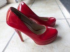 Damen Pumps High Heels Elegante Lack Absatzschuhe 14cm Gr.37