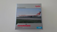 HERPA WINGS 1:500 ILYUSHIN IL 62 INTERFLUG OVP DDR-SEP